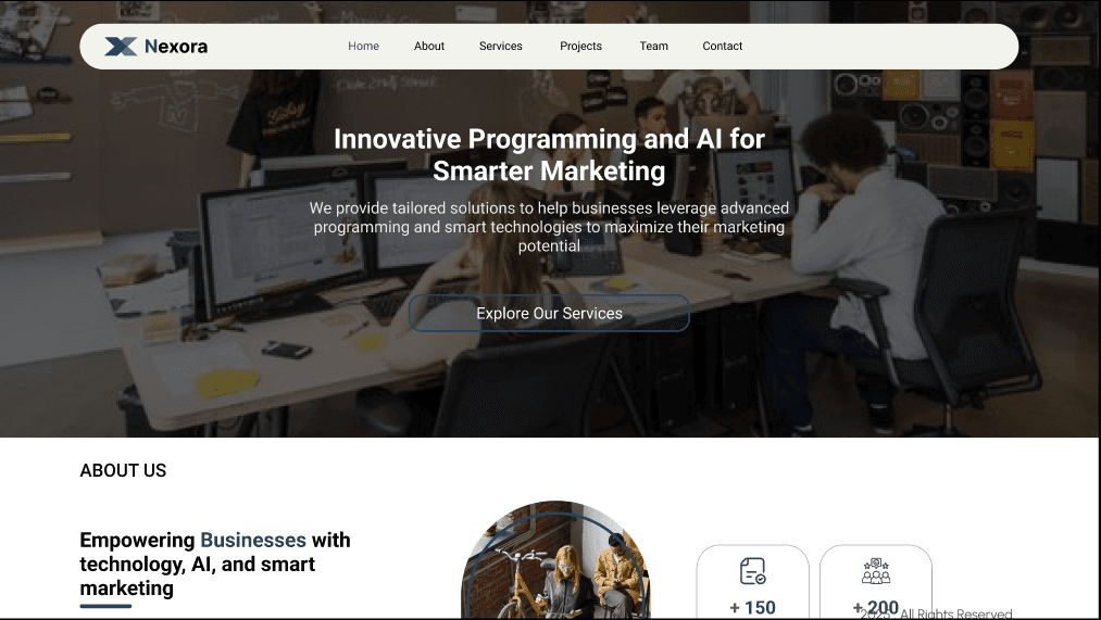 Startup Website
